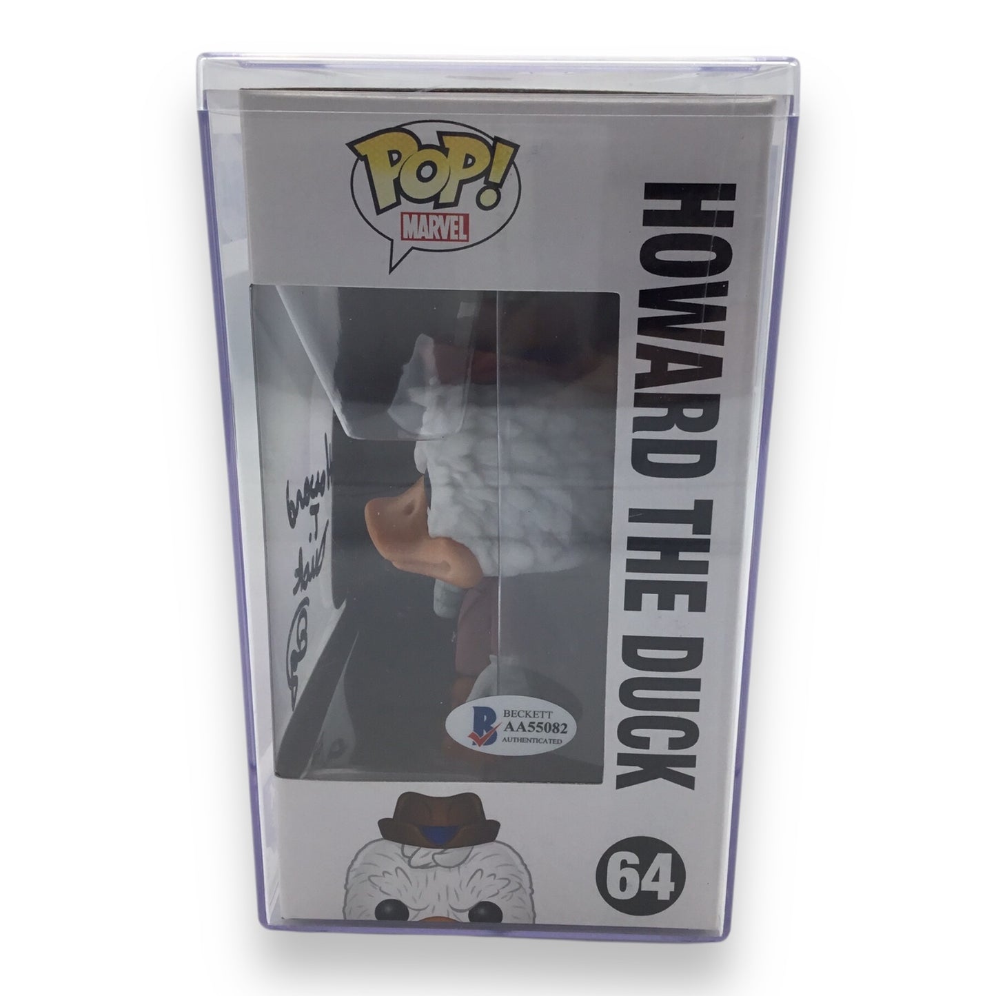 Funko Pop! Howard the Duck #64 Signed by Ed Gale