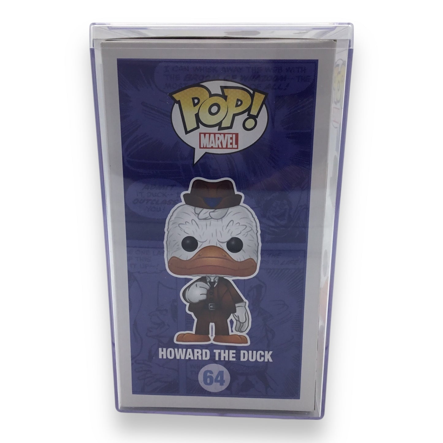 Funko Pop! Howard the Duck #64 Signed by Ed Gale