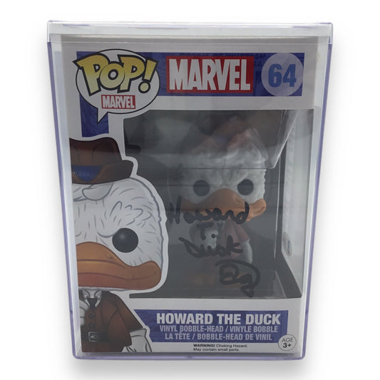 Funko Pop! Howard the Duck #64 Signed by Ed Gale