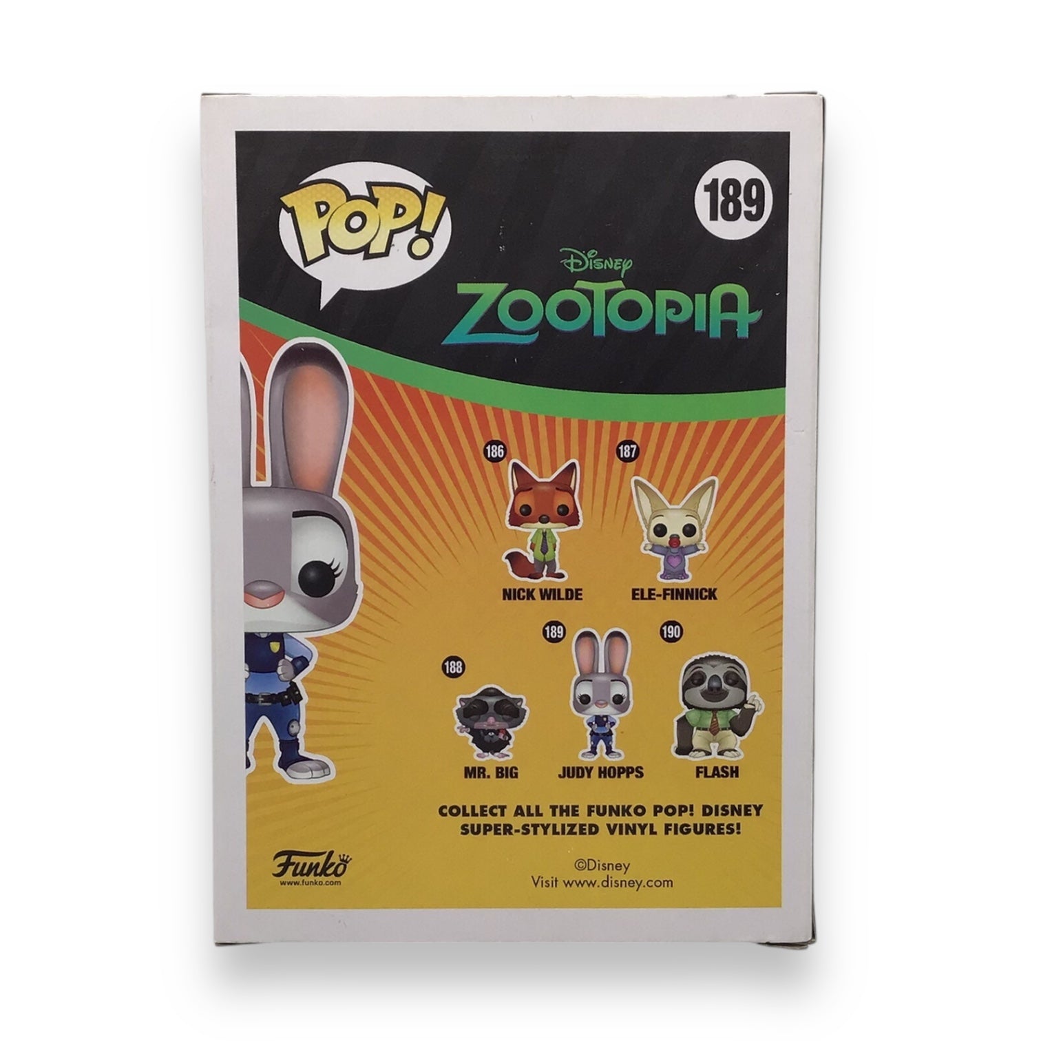 Funko Pop! Judy Hopps #189 - Disney Zootopia
