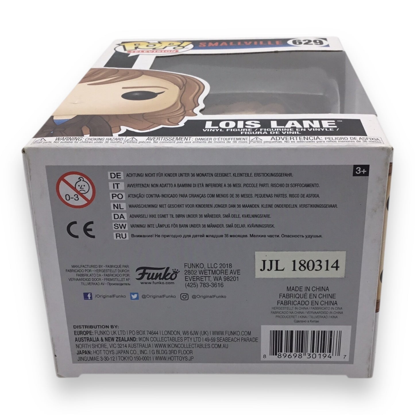 Funko Pop! Lois Lane from Smallville #629