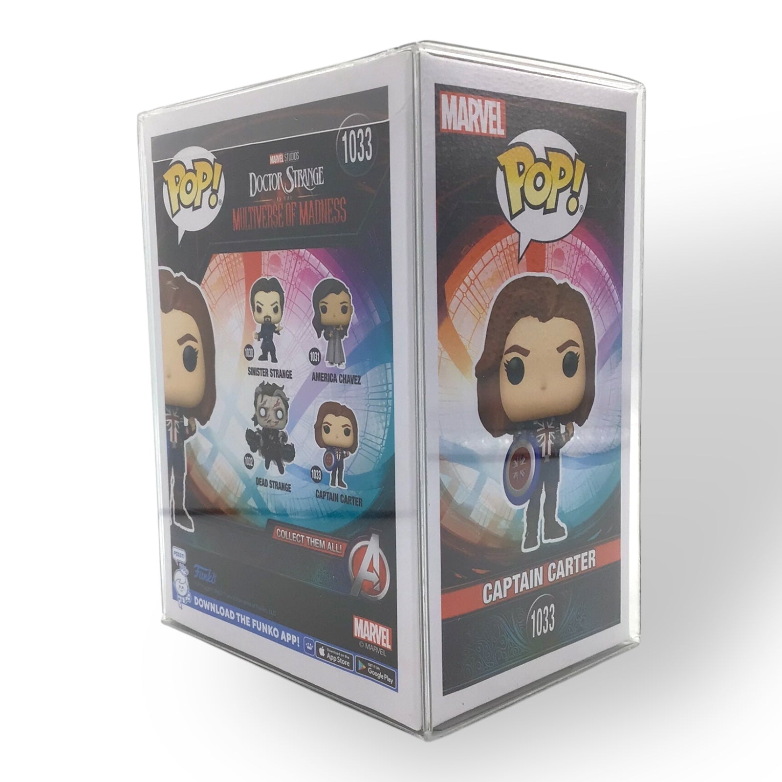 Funko Pop! Marvel Captain Carter #1033 Signed by Hayley Atwell