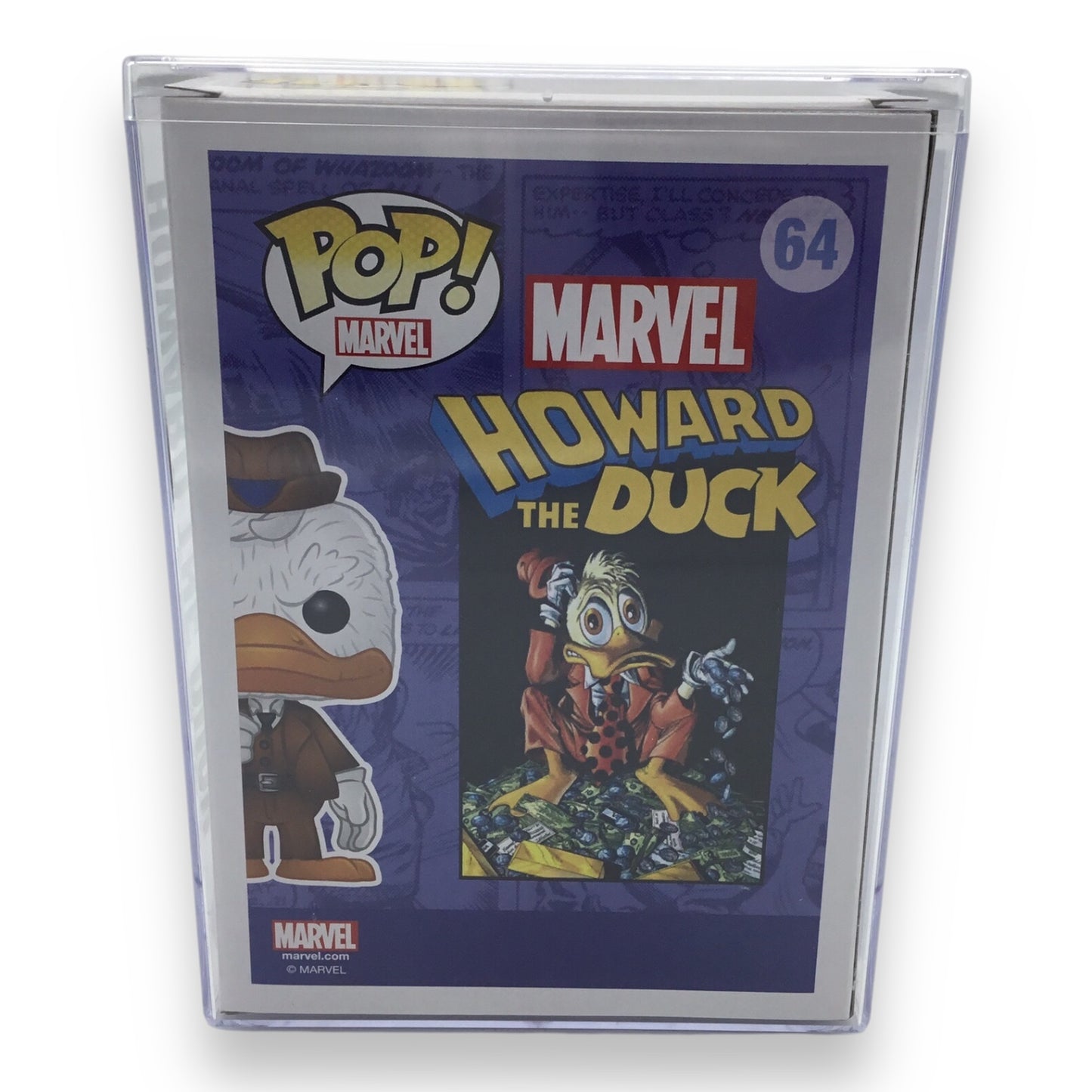 Funko Pop! Marvel Howard the Duck #64 Signed by Lea Thompson
