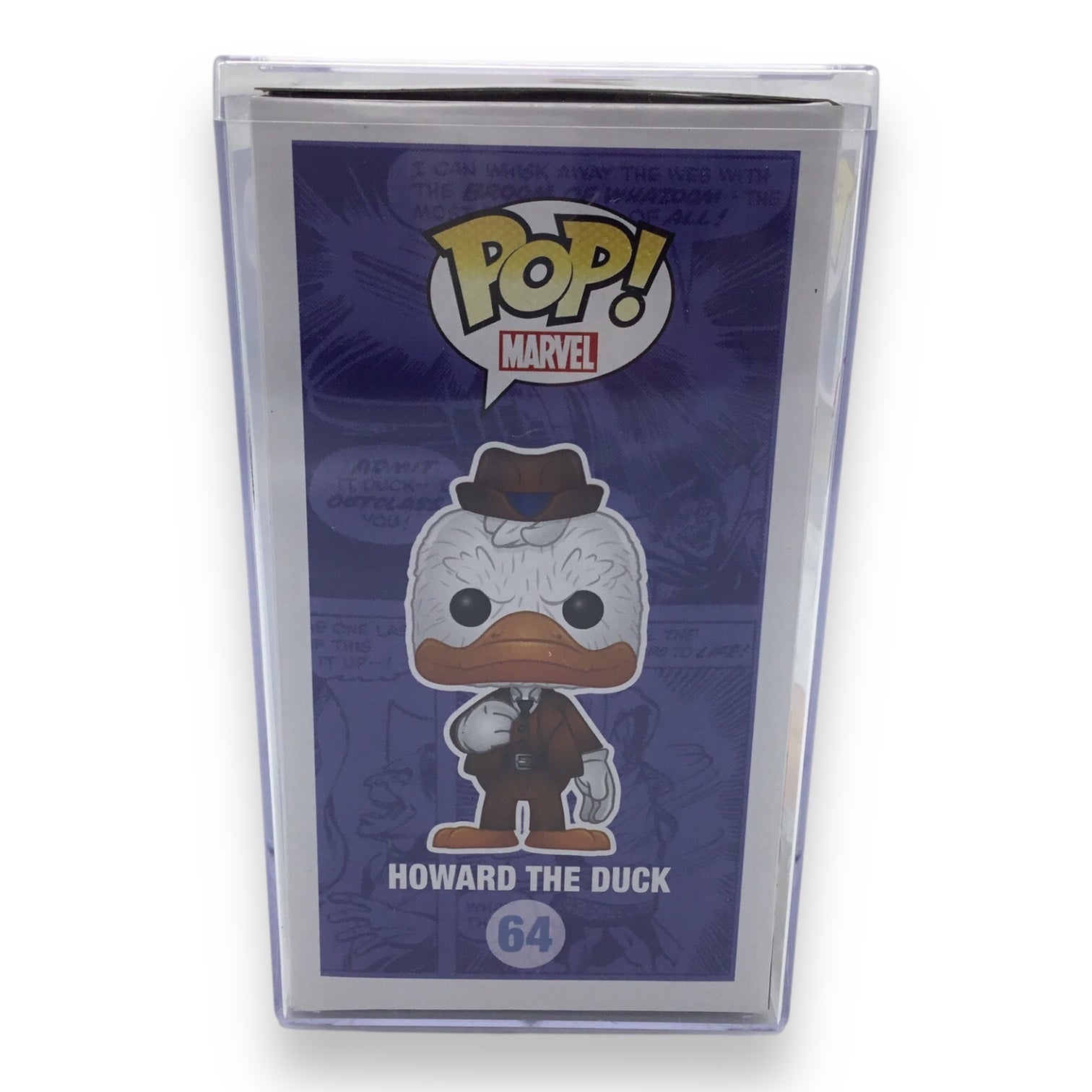 Funko Pop! Marvel Howard the Duck #64 Signed by Lea Thompson
