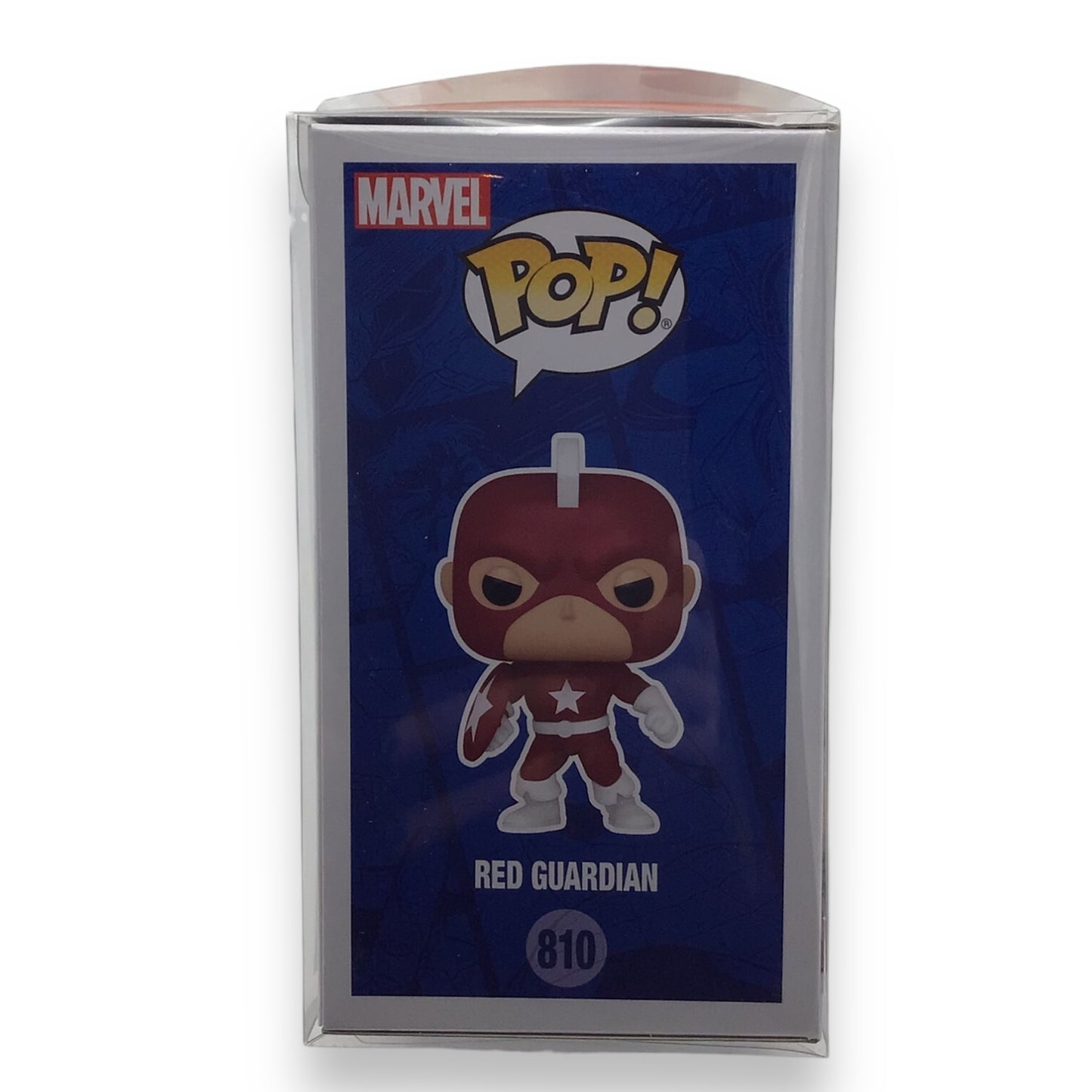 Funko Pop! Marvel Red Guardian #810 - Signed by Guy Gilchrist, Amazon Exclusive