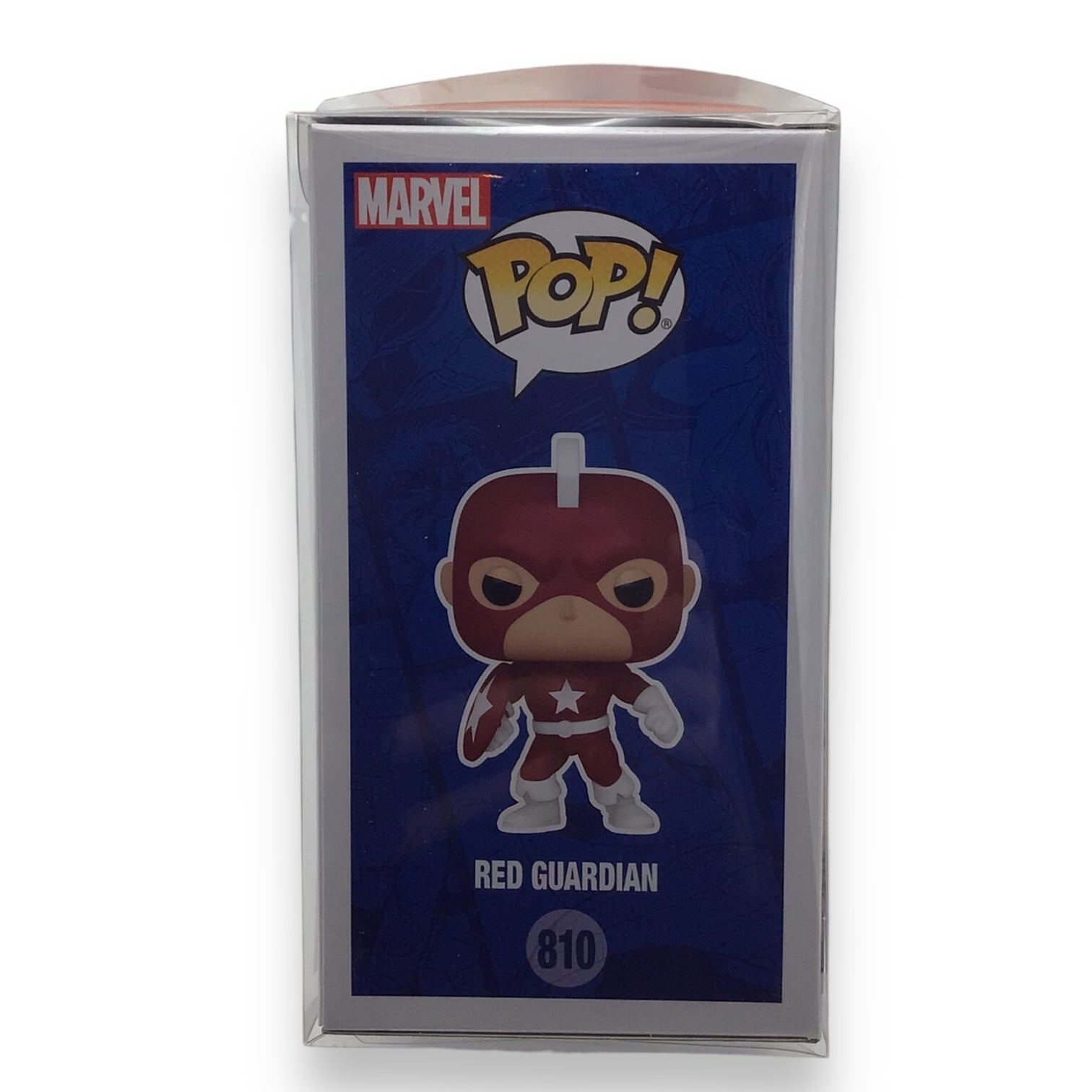 Funko Pop! Marvel Red Guardian #810 - Signed by Guy Gilchrist, Amazon Exclusive