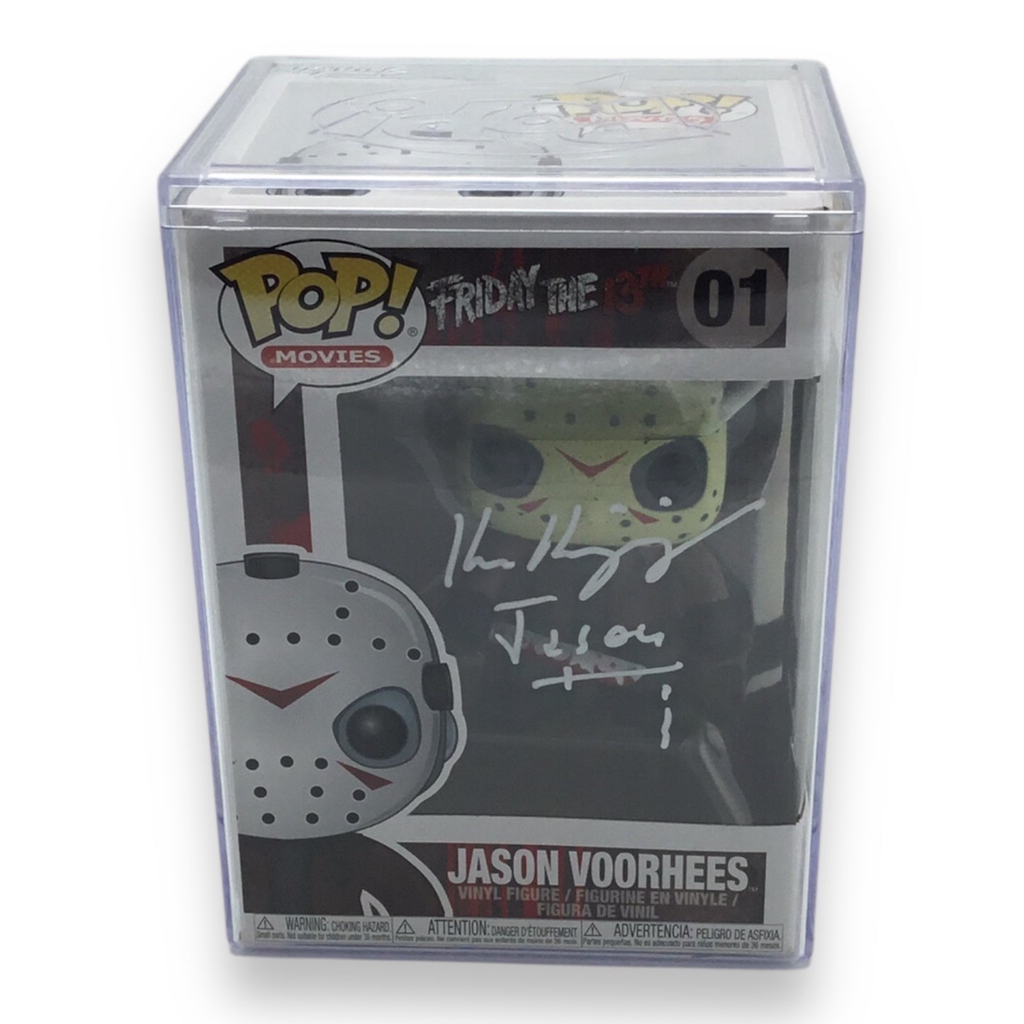 Funko Pop! Movies Jason Voorhees #01 Signed by Ken Kirzinger