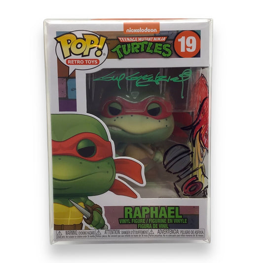 Funko Pop! Retro Toys Raphael #19 - Signed by Guy Gilchrist