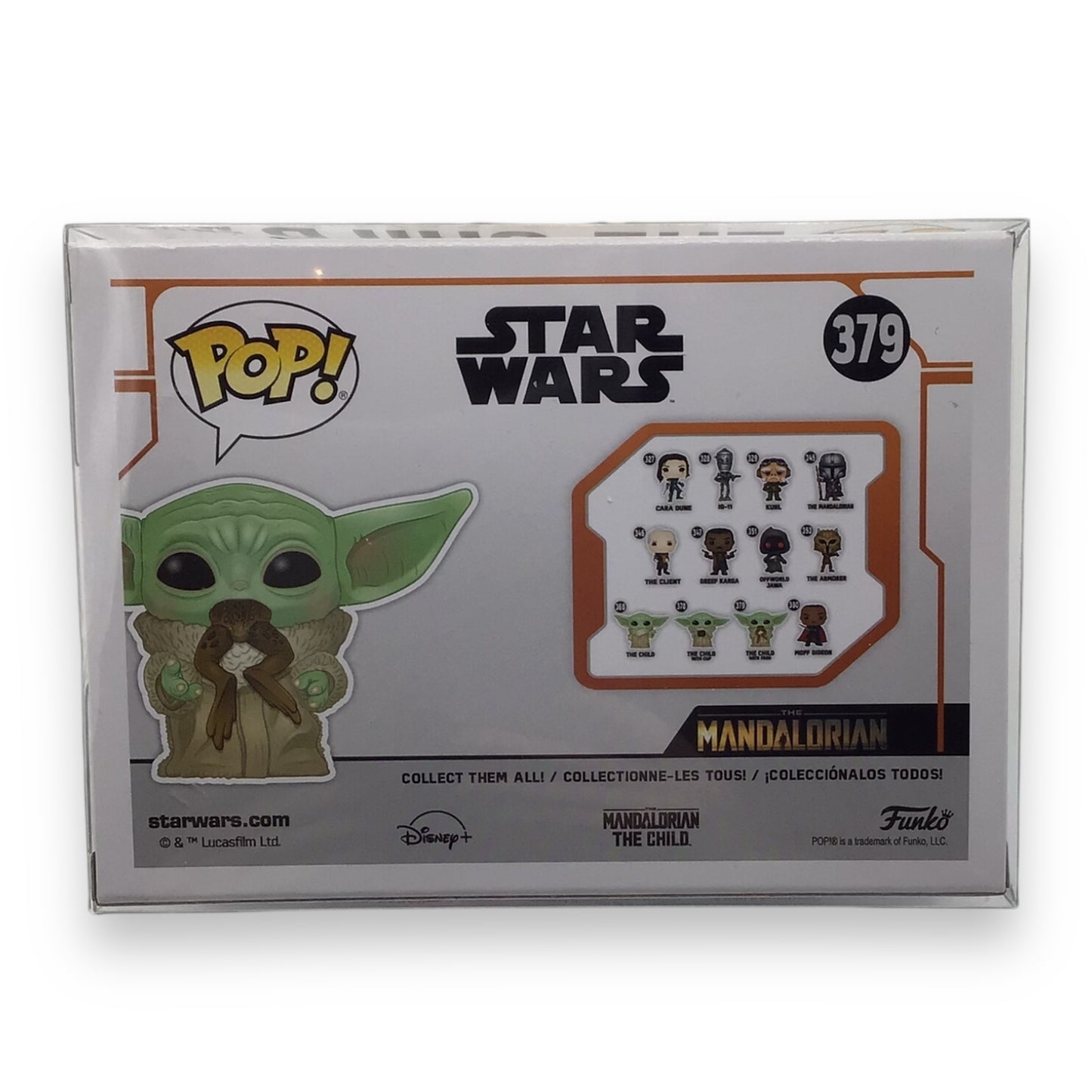 Funko Pop! Star Wars The Child with Frog #379 - Signed by Guy Gilchrist
