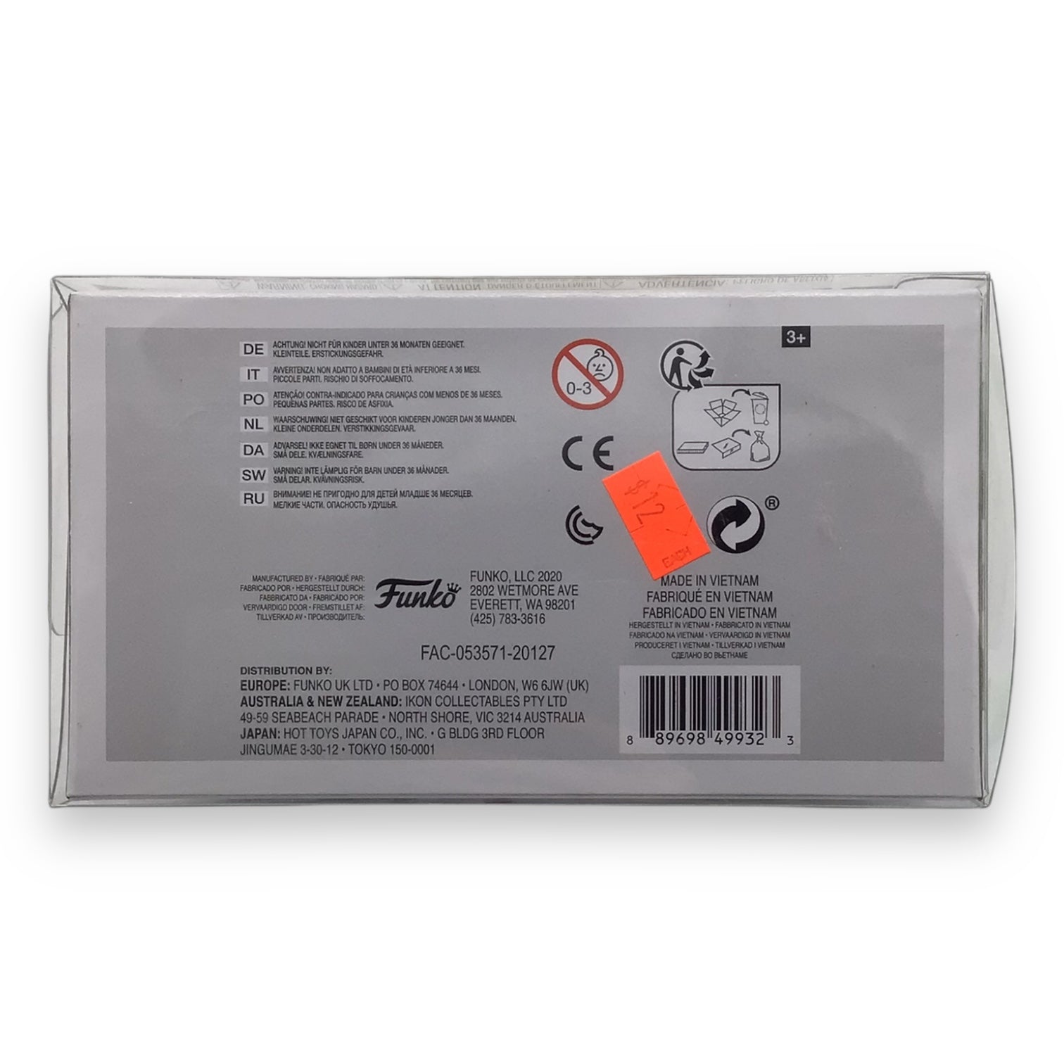 Funko Pop! Star Wars The Child with Frog #379 - Signed by Guy Gilchrist