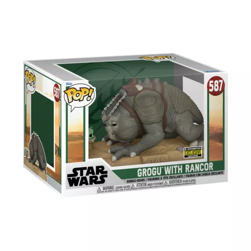 Funko Pop! Vinyl Jumbo 10": Star Wars - Grogu with Rancor