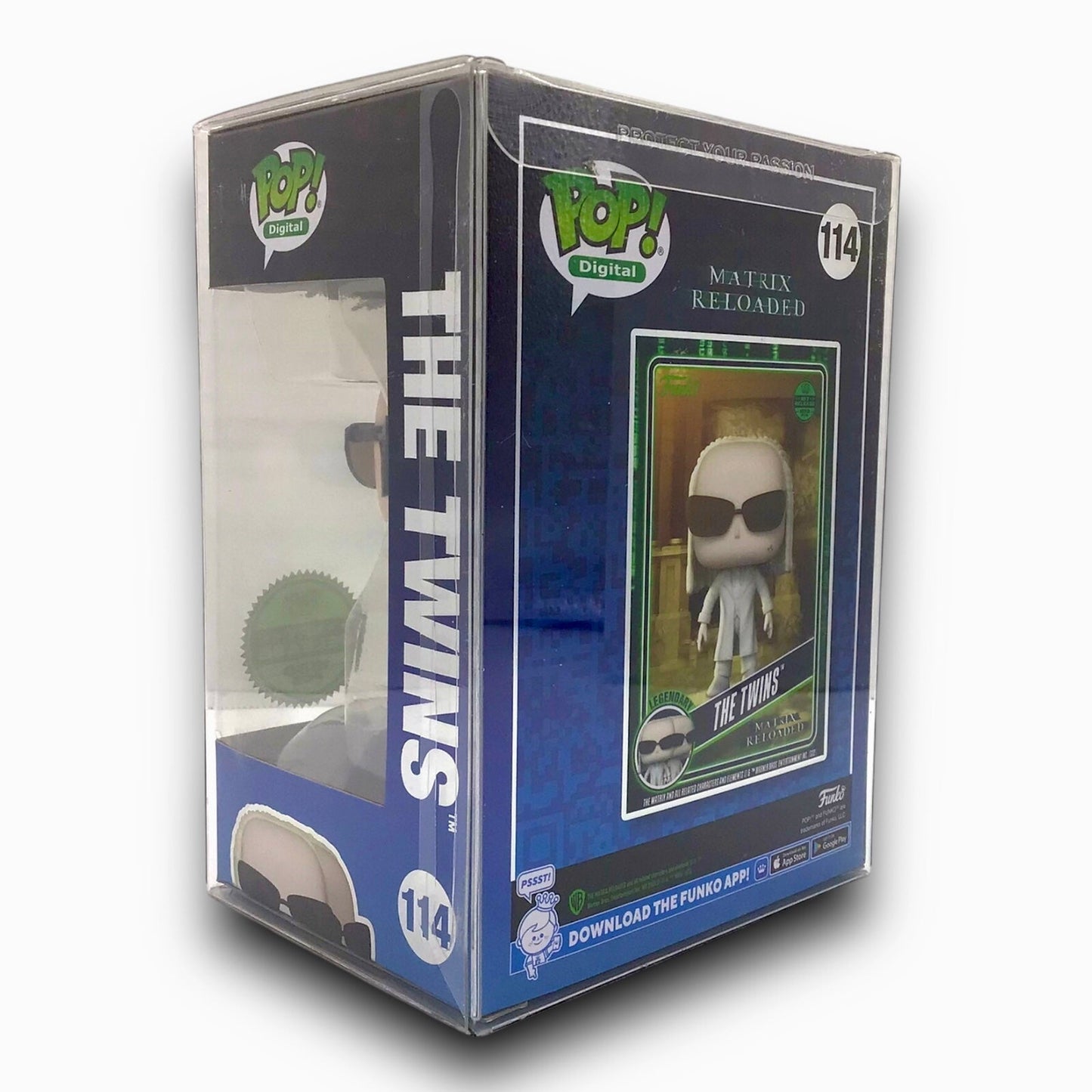 Funko Pop! Vinyl: The Matrix - The Twins Digital Pop! Limited Edition 1550