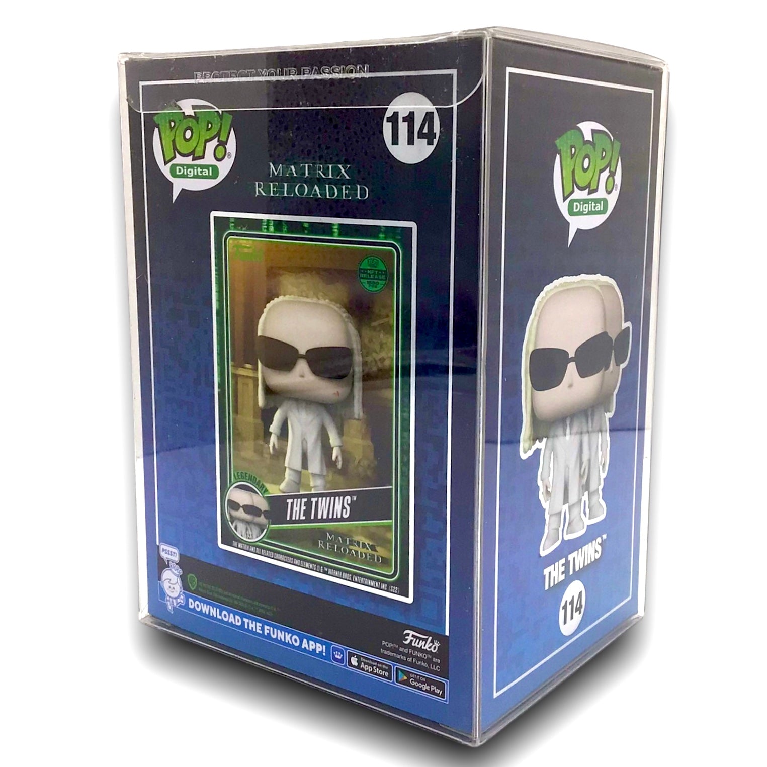 Funko Pop! Vinyl: The Matrix - The Twins Digital Pop! Limited Edition 1550