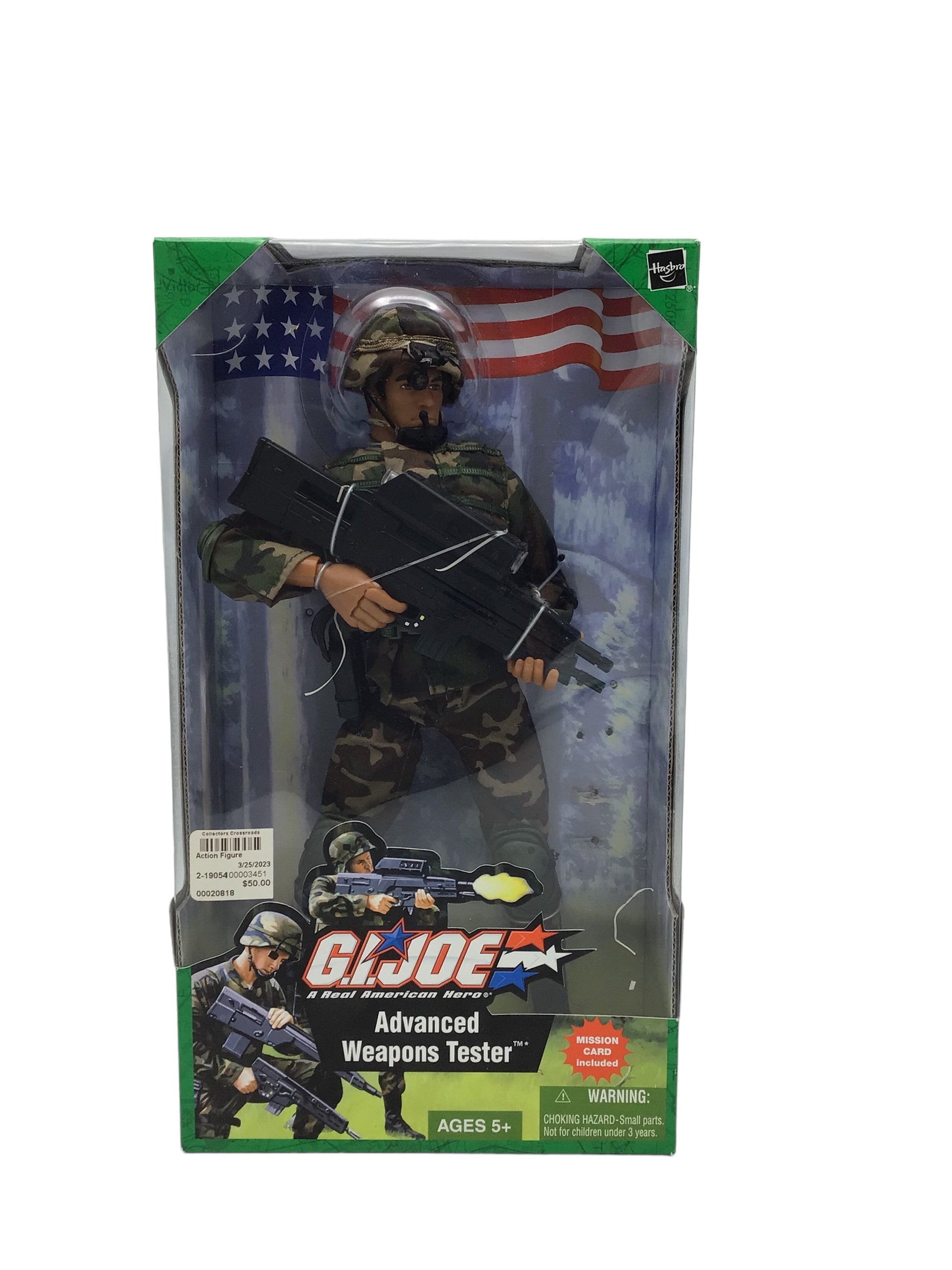 GI Joe Action Figure Advanced Weapons Tester