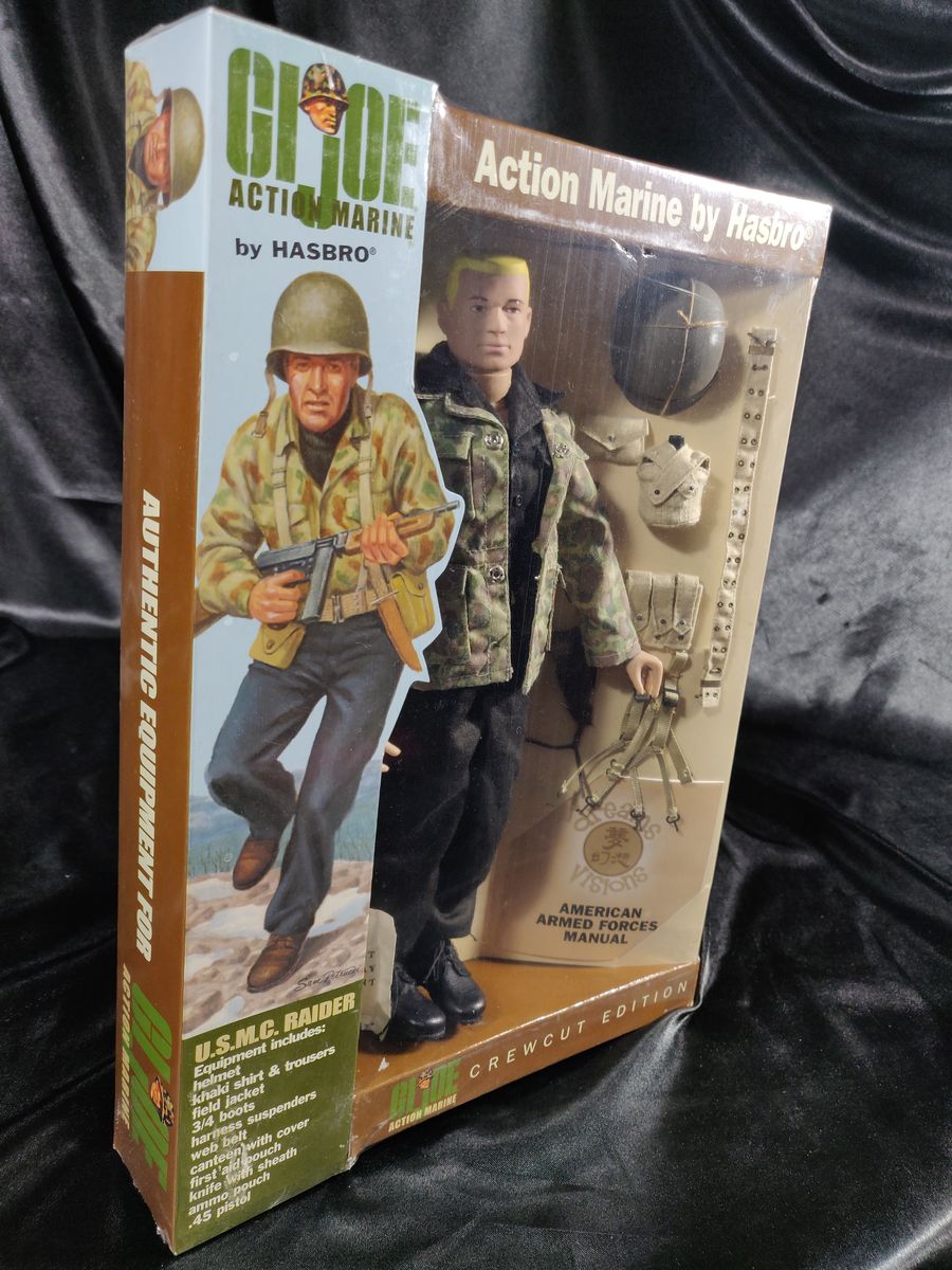 GI Joe Action Marine - Crewcut Edition U.S.M.C. Raider Sealed Hasbro 2004