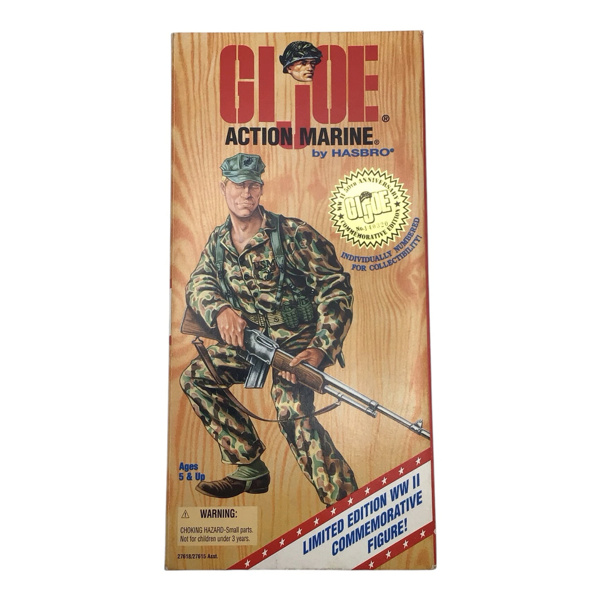 GI Joe Action Marine Limited Edition WWII Commemorative Figure - Hasbro 1995