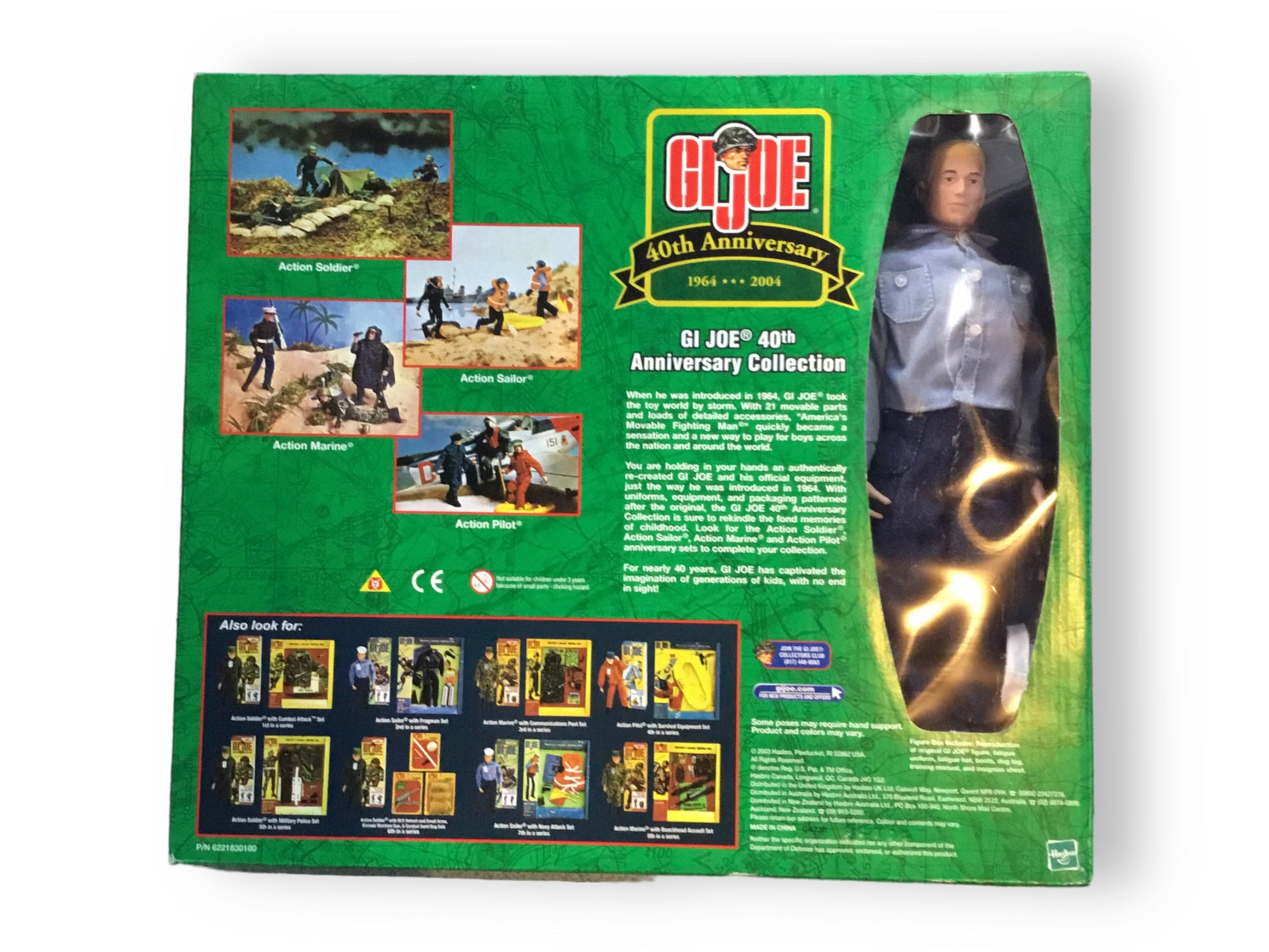 GI Joe Action Sailor Navy Attack 40th Anniversary Edition Sealed 2003 Hasbro #7