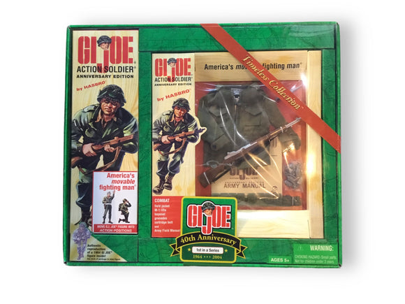 GI Joe Action Soldier Combat 40th Anniversary Edition Sealed 2003