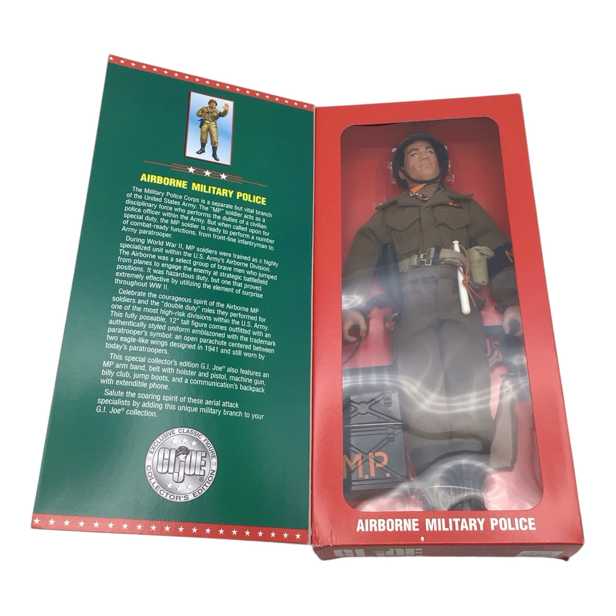 GI Joe Airborne Military Police Limited Edition - Hasbro 1996