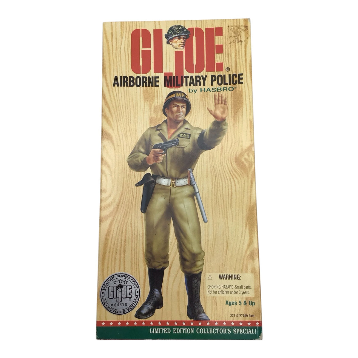 GI Joe Airborne Military Police Limited Edition - Hasbro 1996