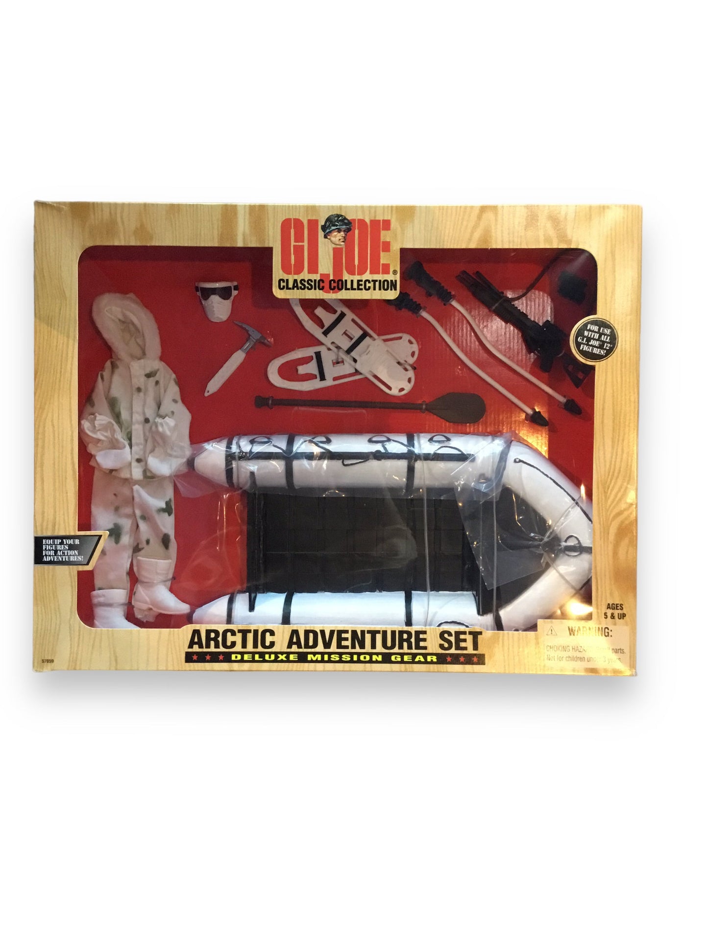 GI Joe Arctic Adventure Set - Deluxe Mission Gear New Sealed 1998 Hasbro