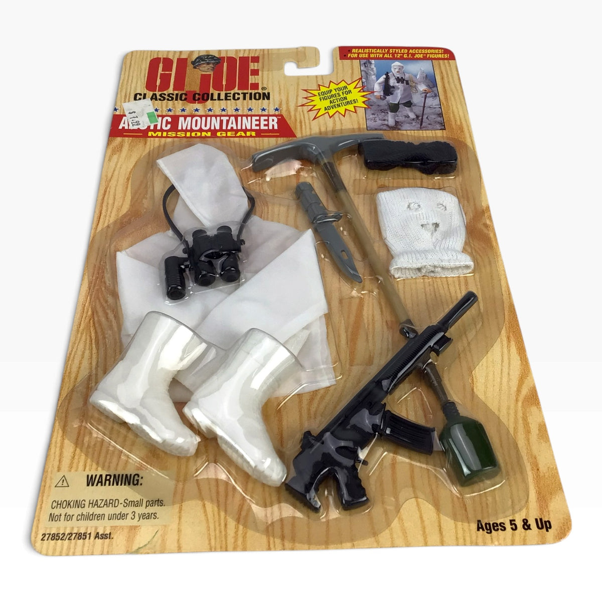GI Joe Arctic Mountaineer Mission Gear Set (1996) – Hasbro Classic Collection #27852