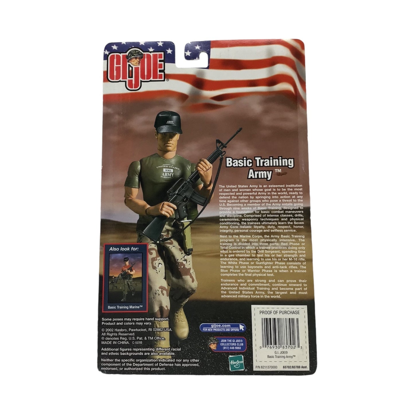 GI Joe Basic Training Army 2002