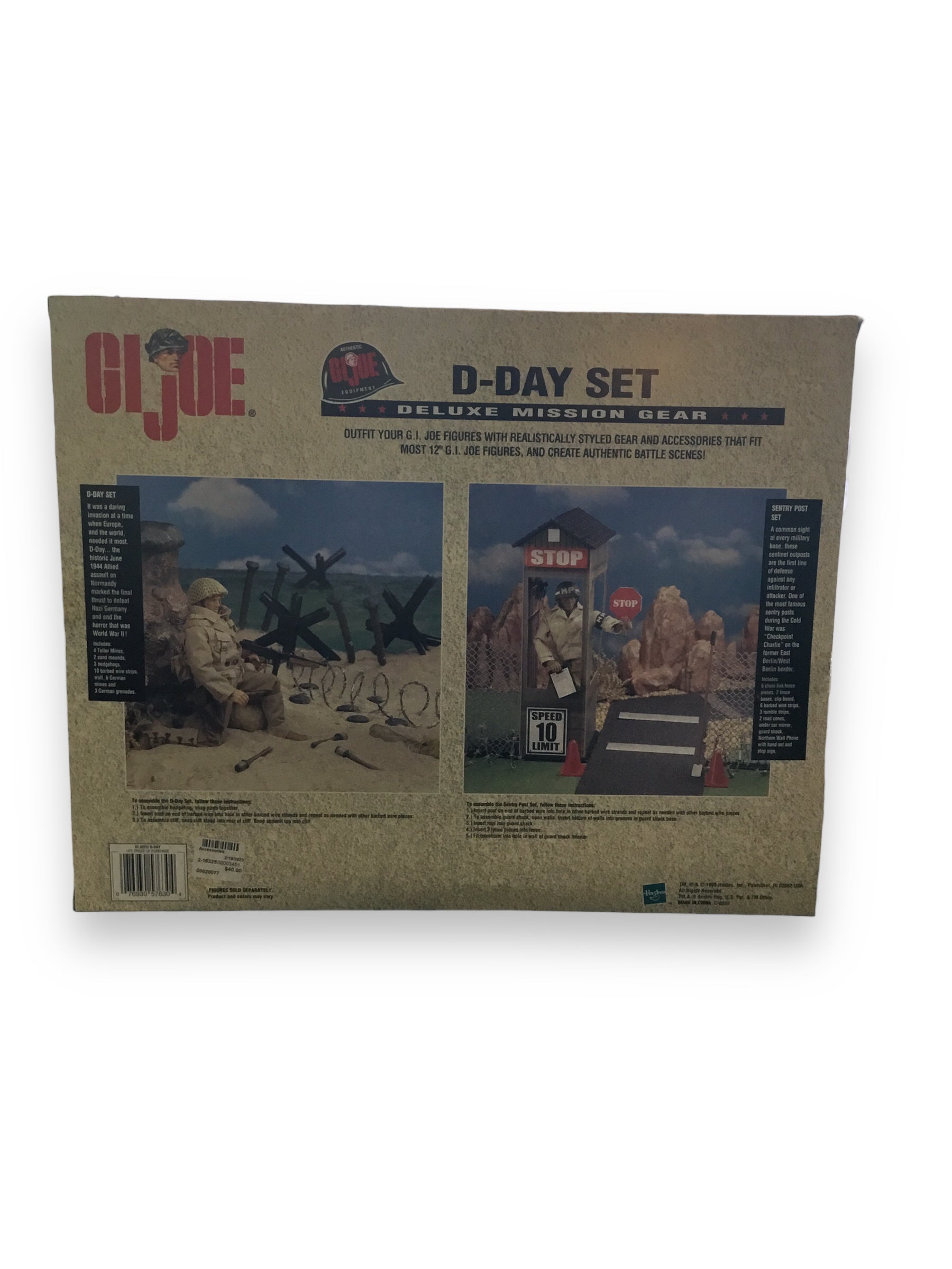 GI Joe D-Day Set - Deluxe Mission Gear Normandy 1999 New Sealed