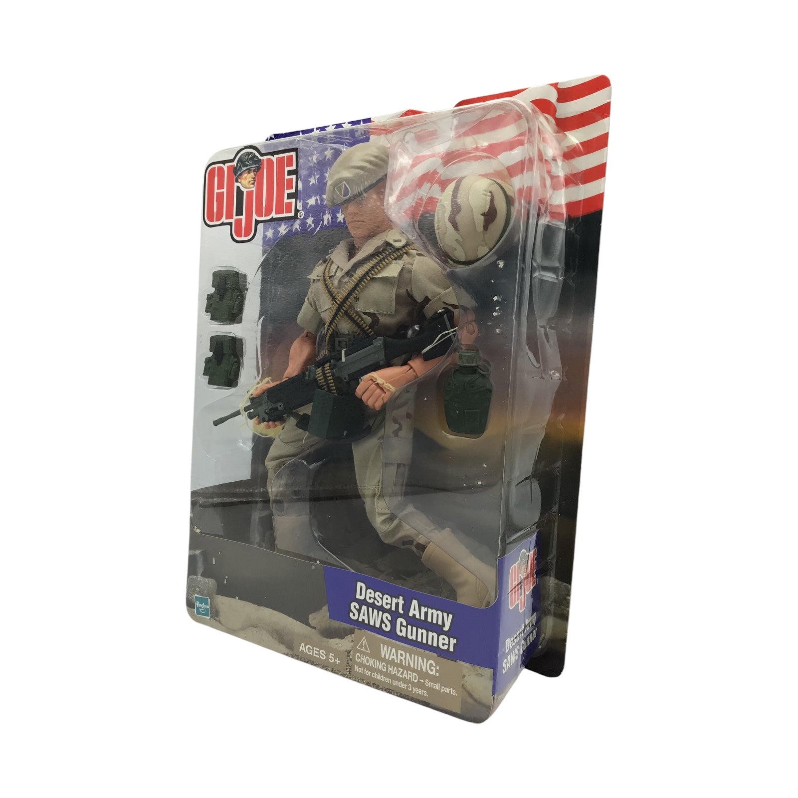 GI Joe Desert Army SAWS Gunner