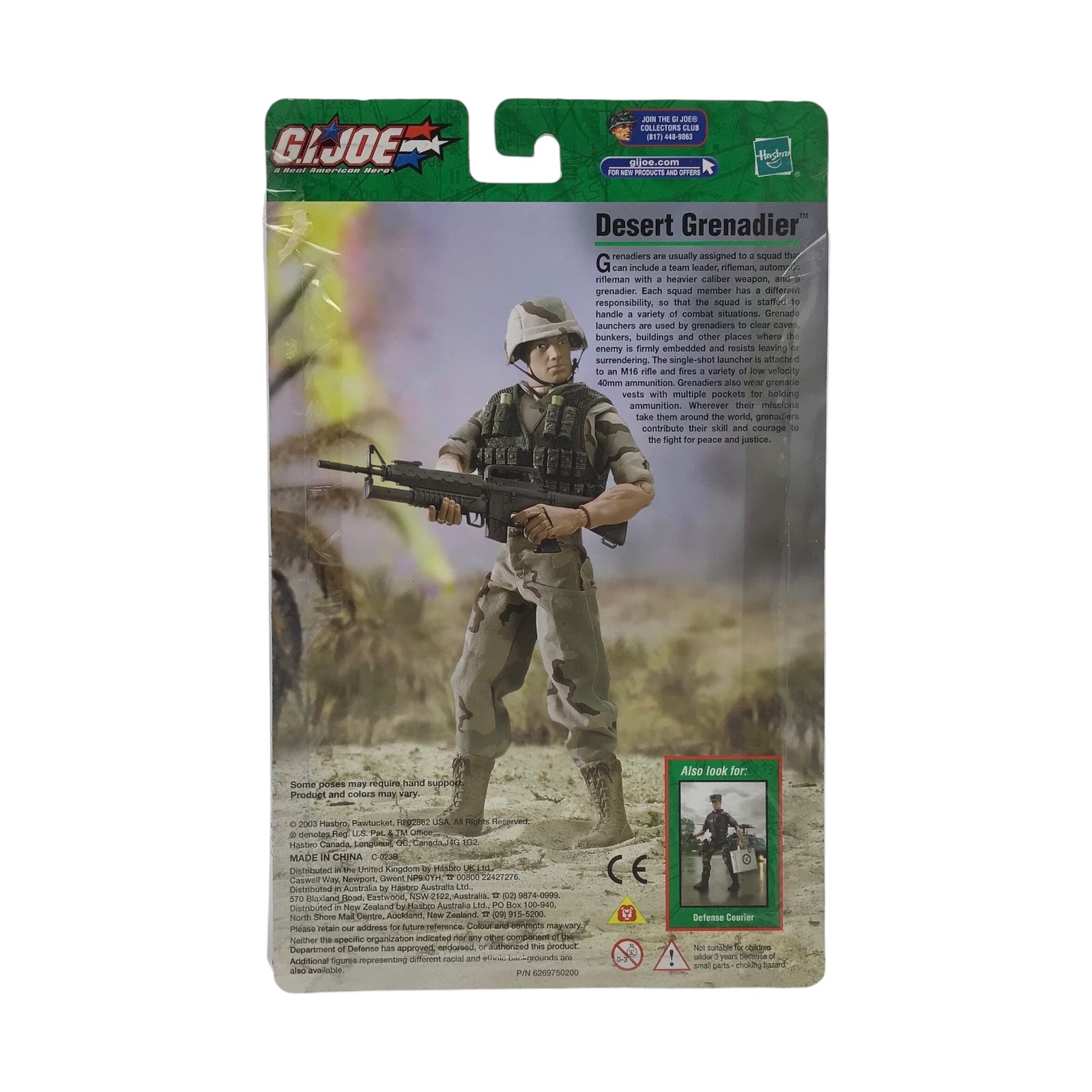 GI Joe Desert Grenadier