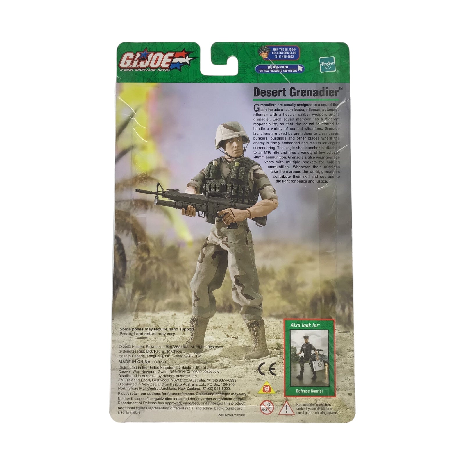 GI Joe Desert Grenadier