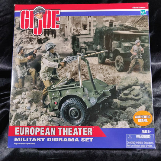 GI Joe European Theater Military Diorama Set 2001 New Sealed Hasbro