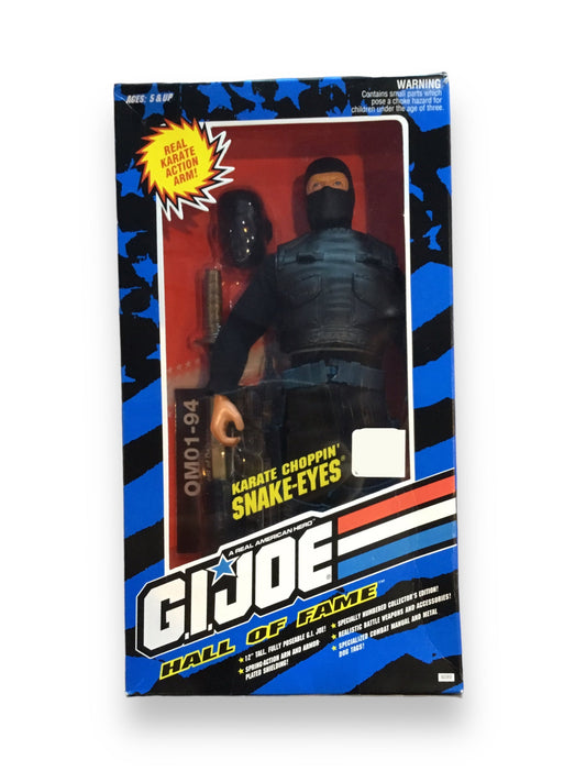 GI Joe Hall of Fame Karate Choppin' Snake-Eyes Hasbro 1993