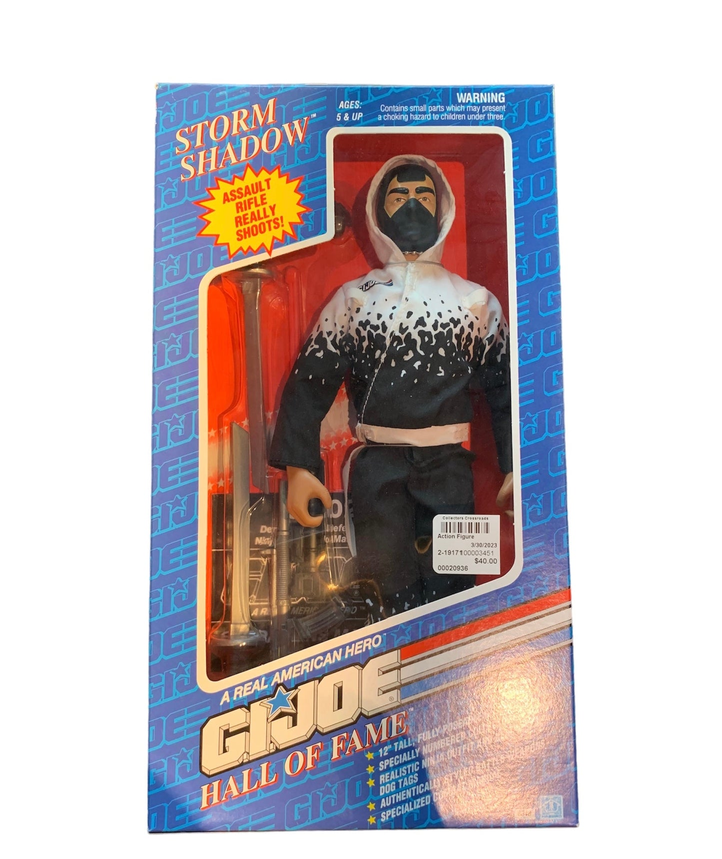 GI Joe Hall of Fame Storm Shadow