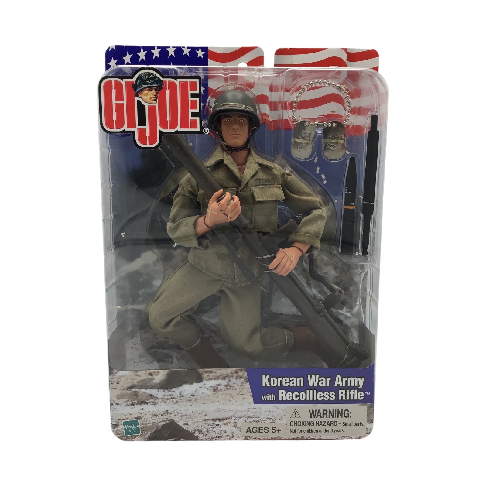 GI Joe Korean War Army with Recoilless Rifle