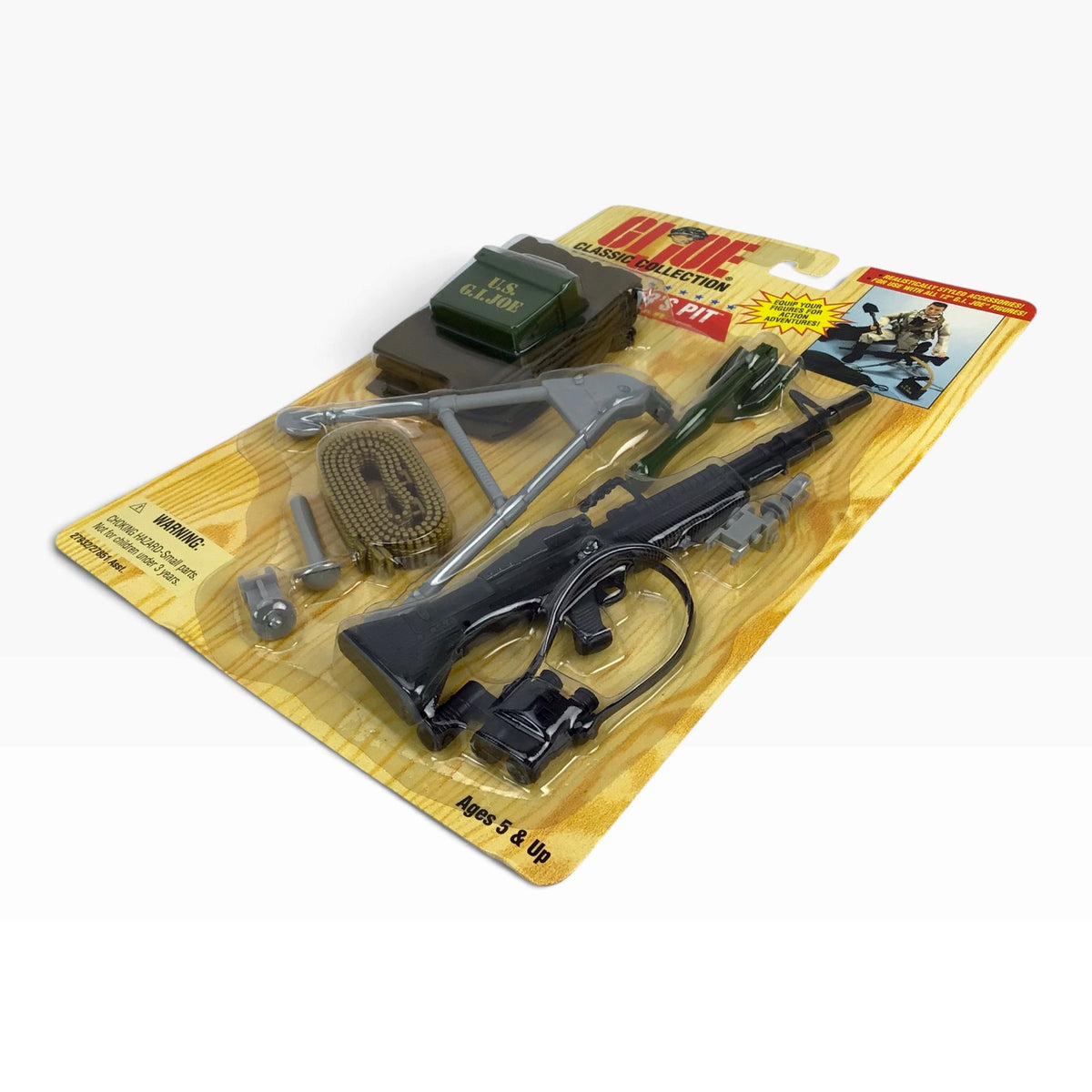 GI Joe M-60 Gunner's Pit Mission Gear Set (1997) – Hasbro Classic Collection #27932