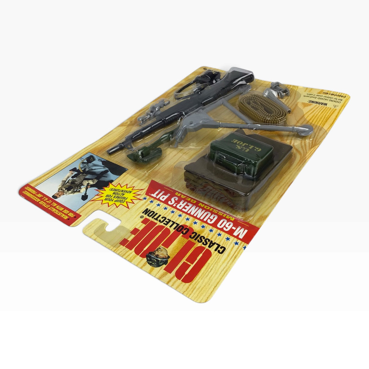 GI Joe M-60 Gunner's Pit Mission Gear Set (1997) – Hasbro Classic Collection #27932