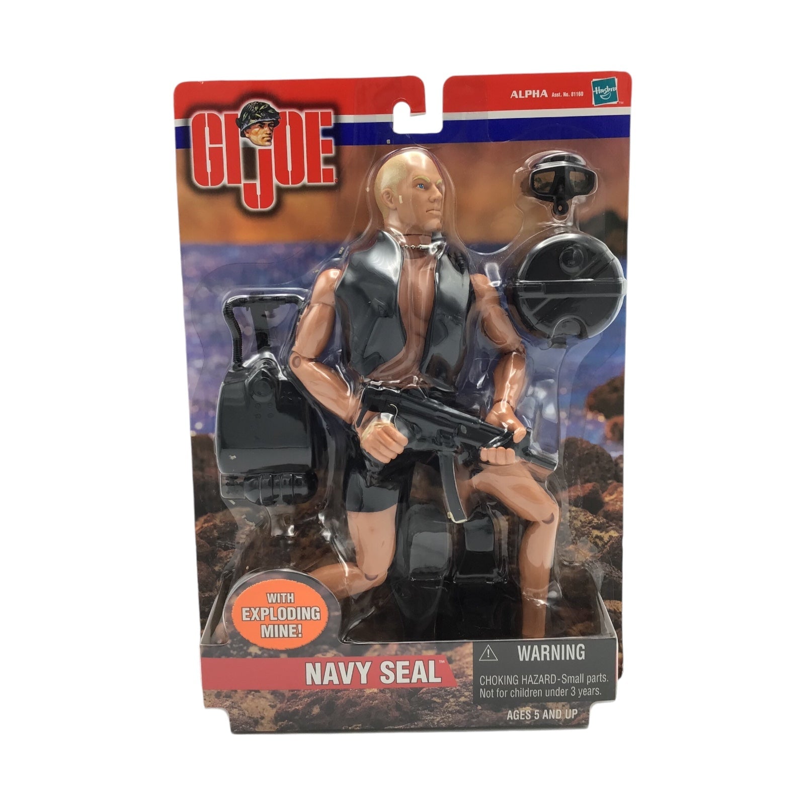 GI Joe Navy SEAL With Exploding Mine