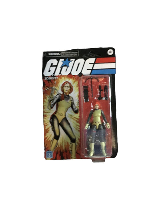 GI Joe Retro Collection Scarlett Figure Hasbro