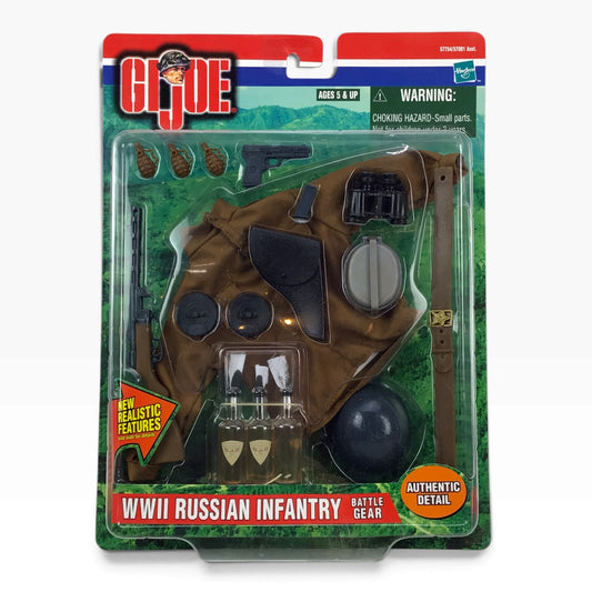 GI Joe WWII Russian Infantry Mission Gear Set (2000) – Hasbro Battle Gear #57754
