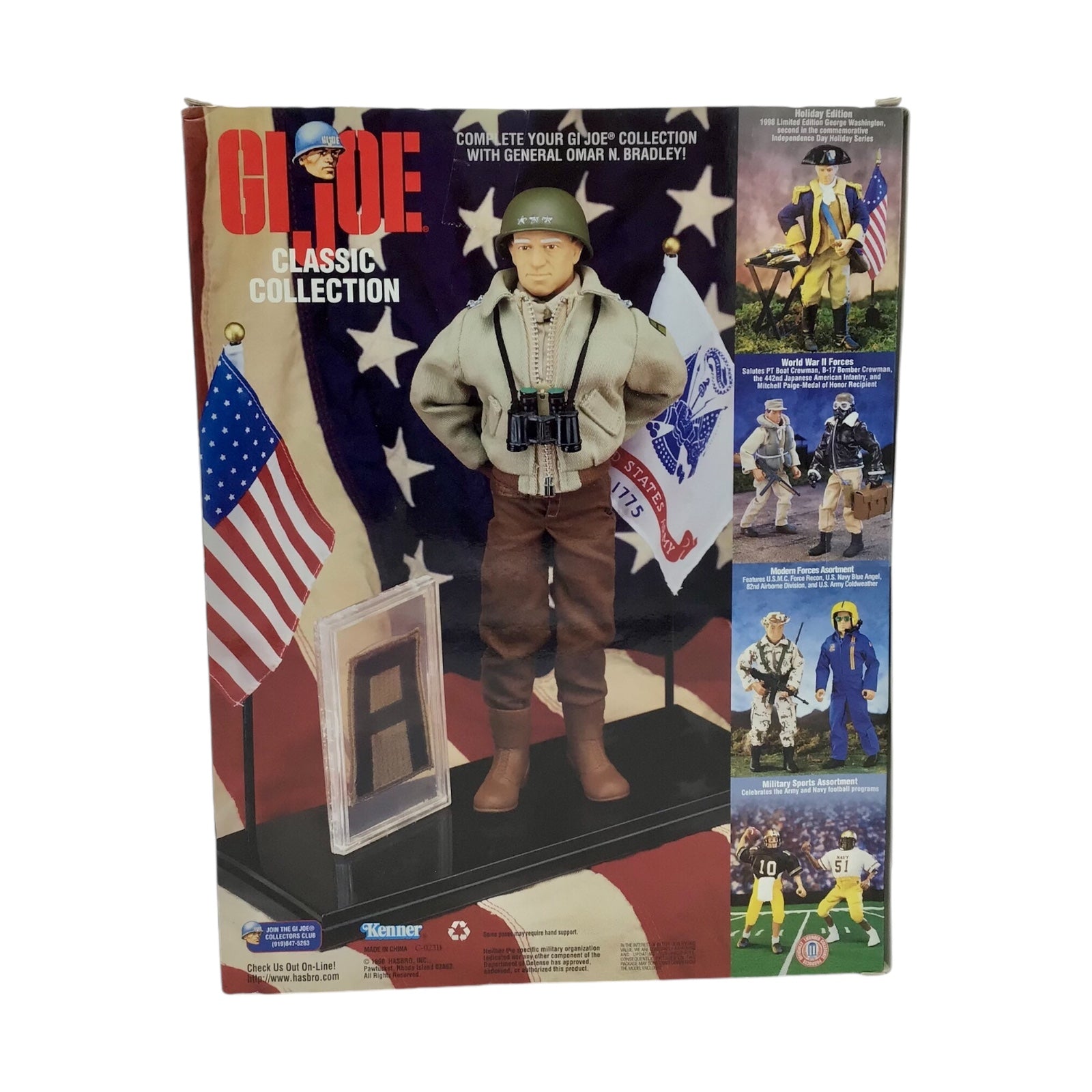 G.I. Joe General Omar N Bradley Historical Commanders Edition