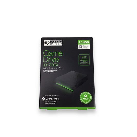 Game Drive for Xbox 4TB - Portable External Hard Drive for Xbox 4 Terabyte