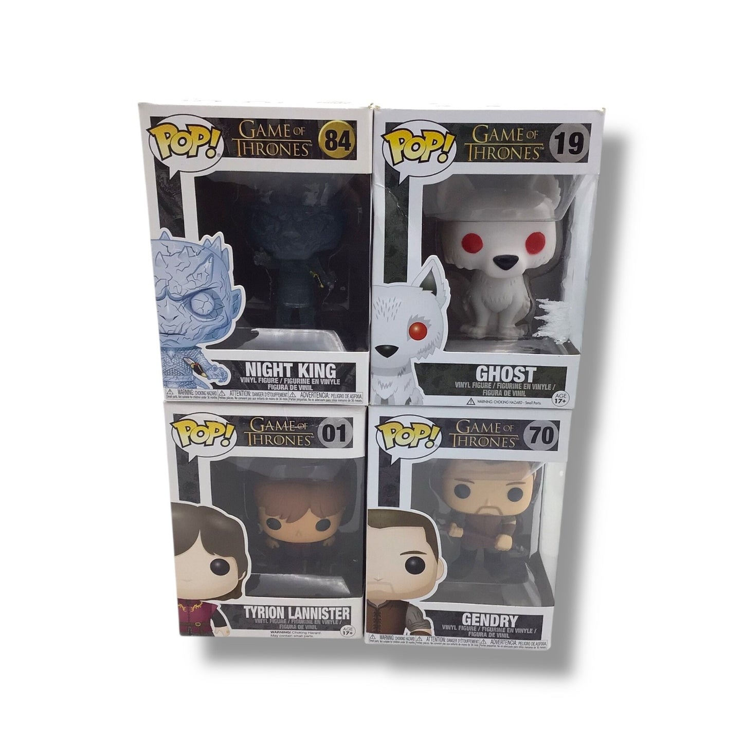 Game of Thrones: Westeros Warriors Funko POP! Lot - Five Figures