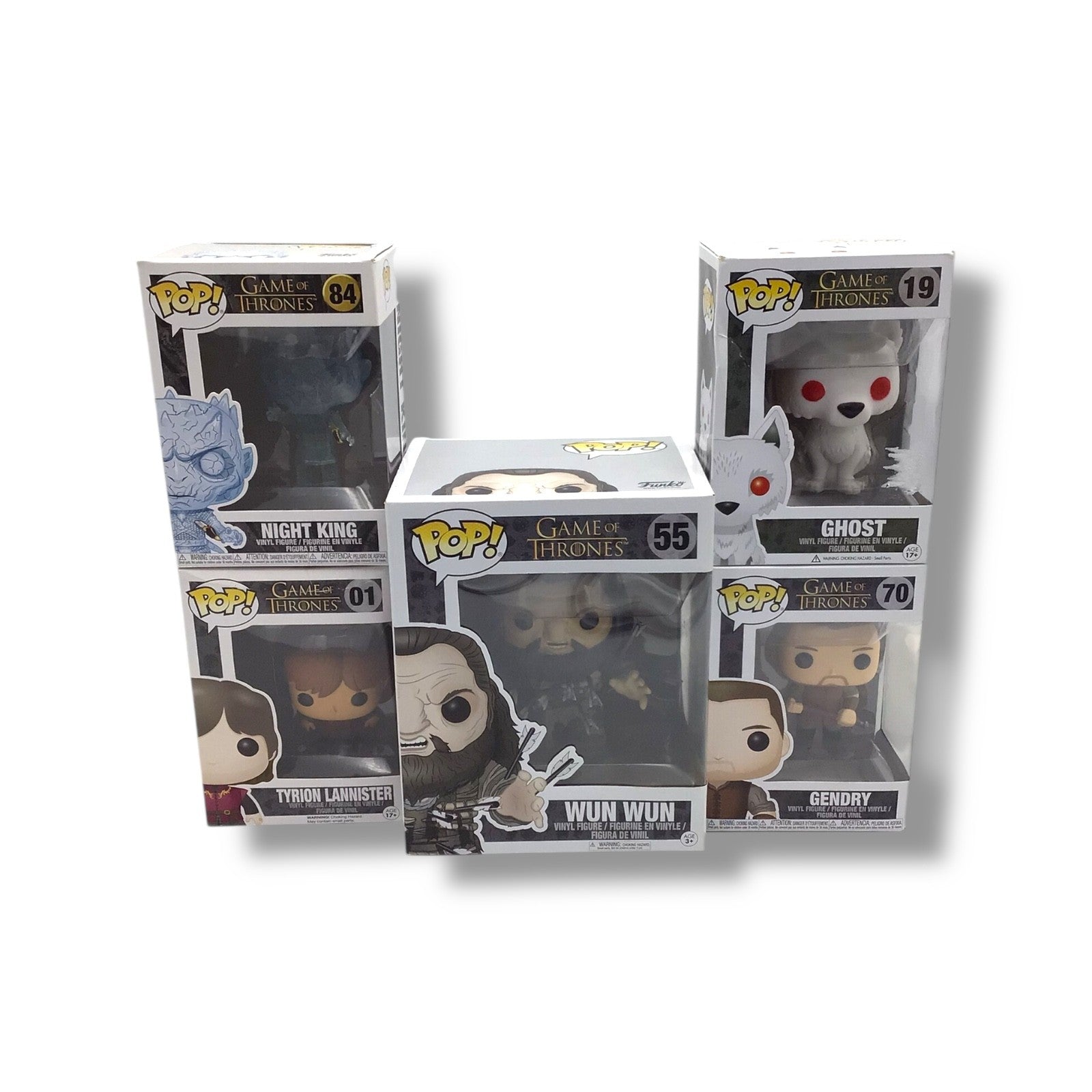 Game of Thrones: Westeros Warriors Funko POP! Lot - Five Figures