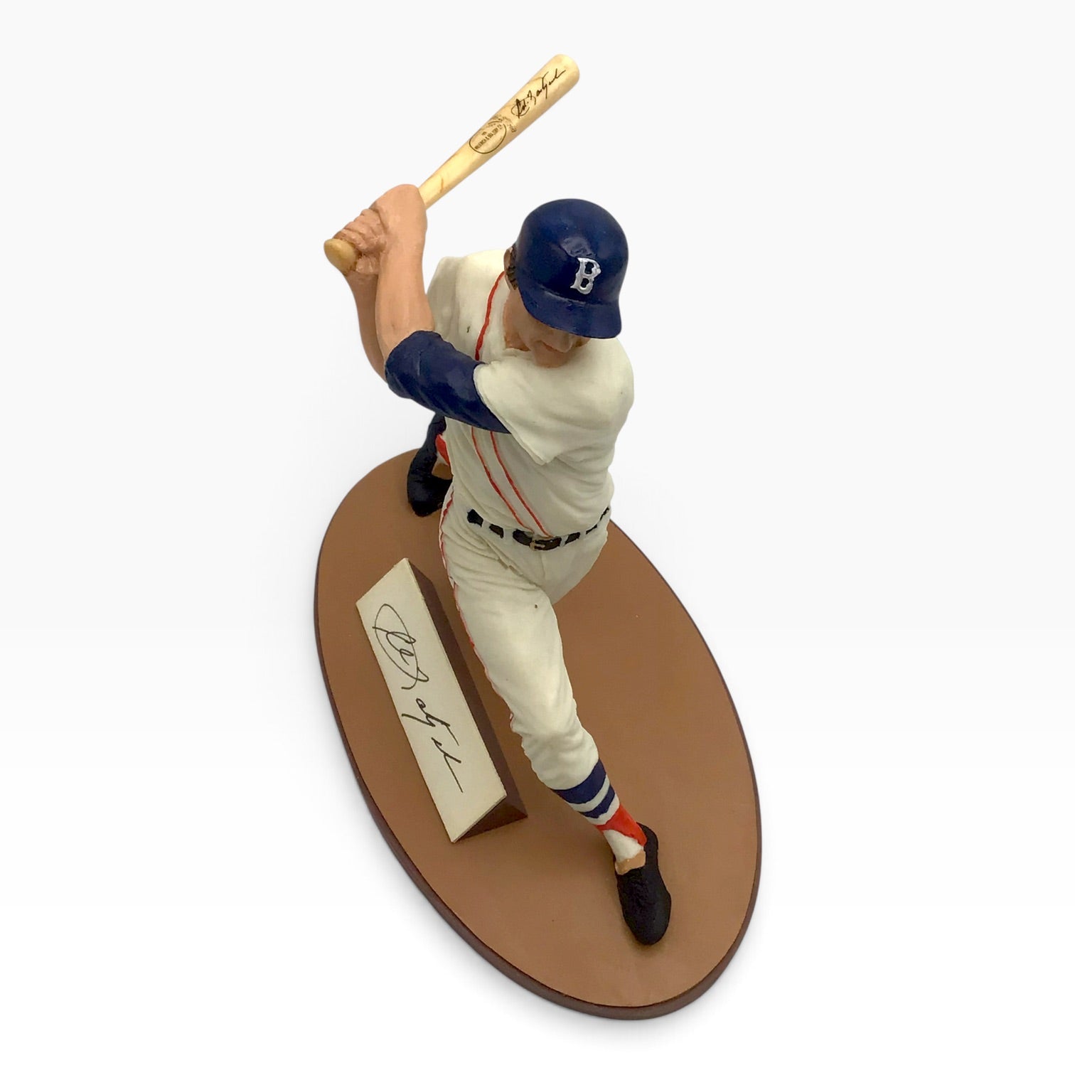Gartlan Carl “Yaz” Yastrzemski Autographed Cold Cast Baseball Figure #1919/1989