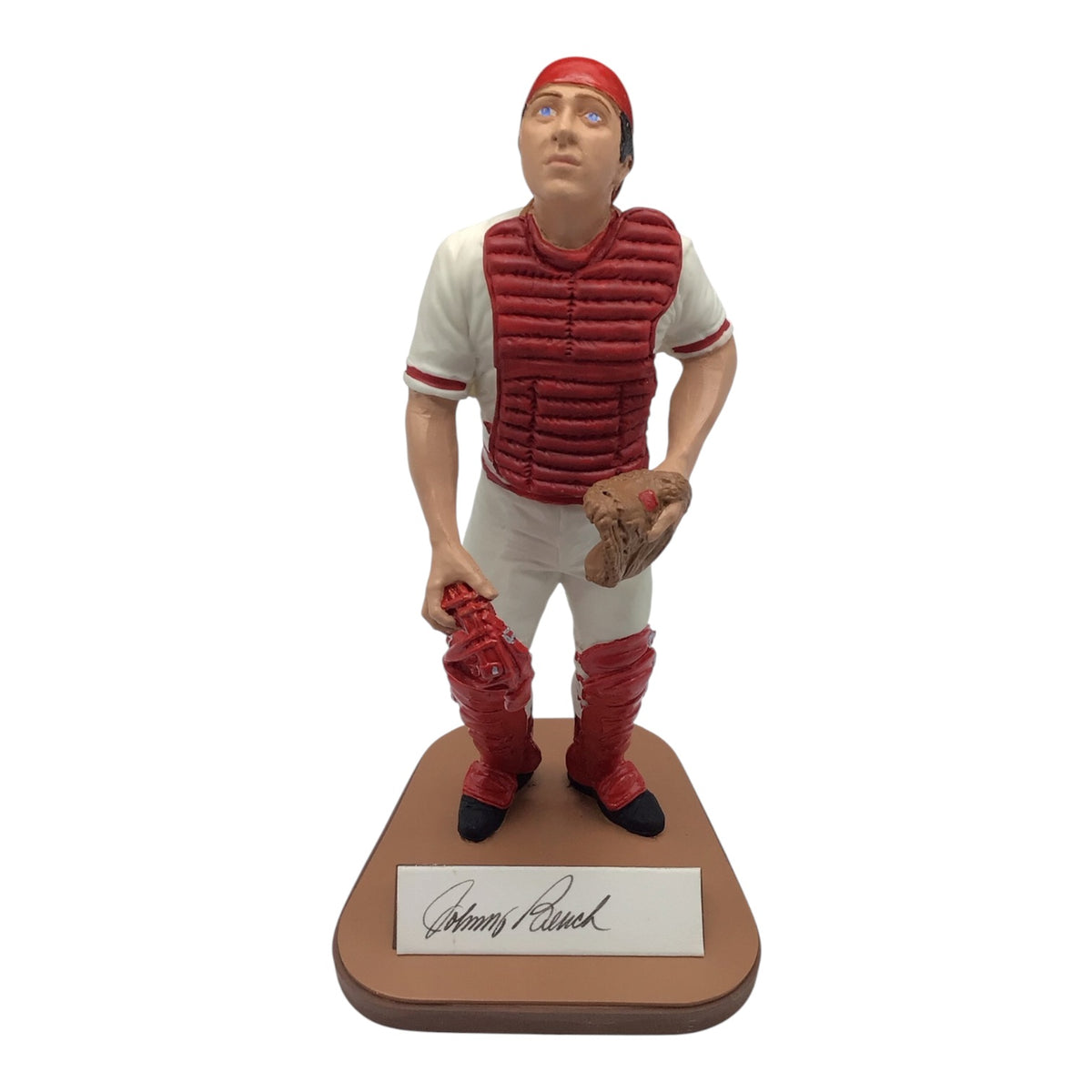 Gartlan Johnny Bench Autographed Cold Cast Baseball Figure #1747/1989 Certified