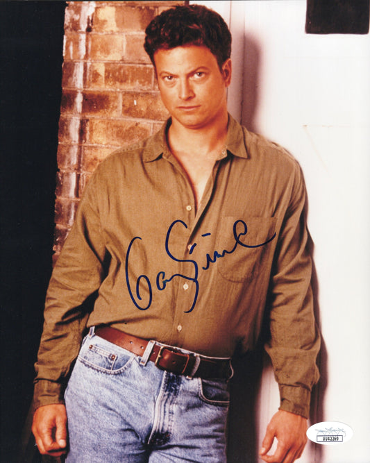 Gary Sinise Signed Photo 8x10 Early Rare JSA & PSA Double Certified