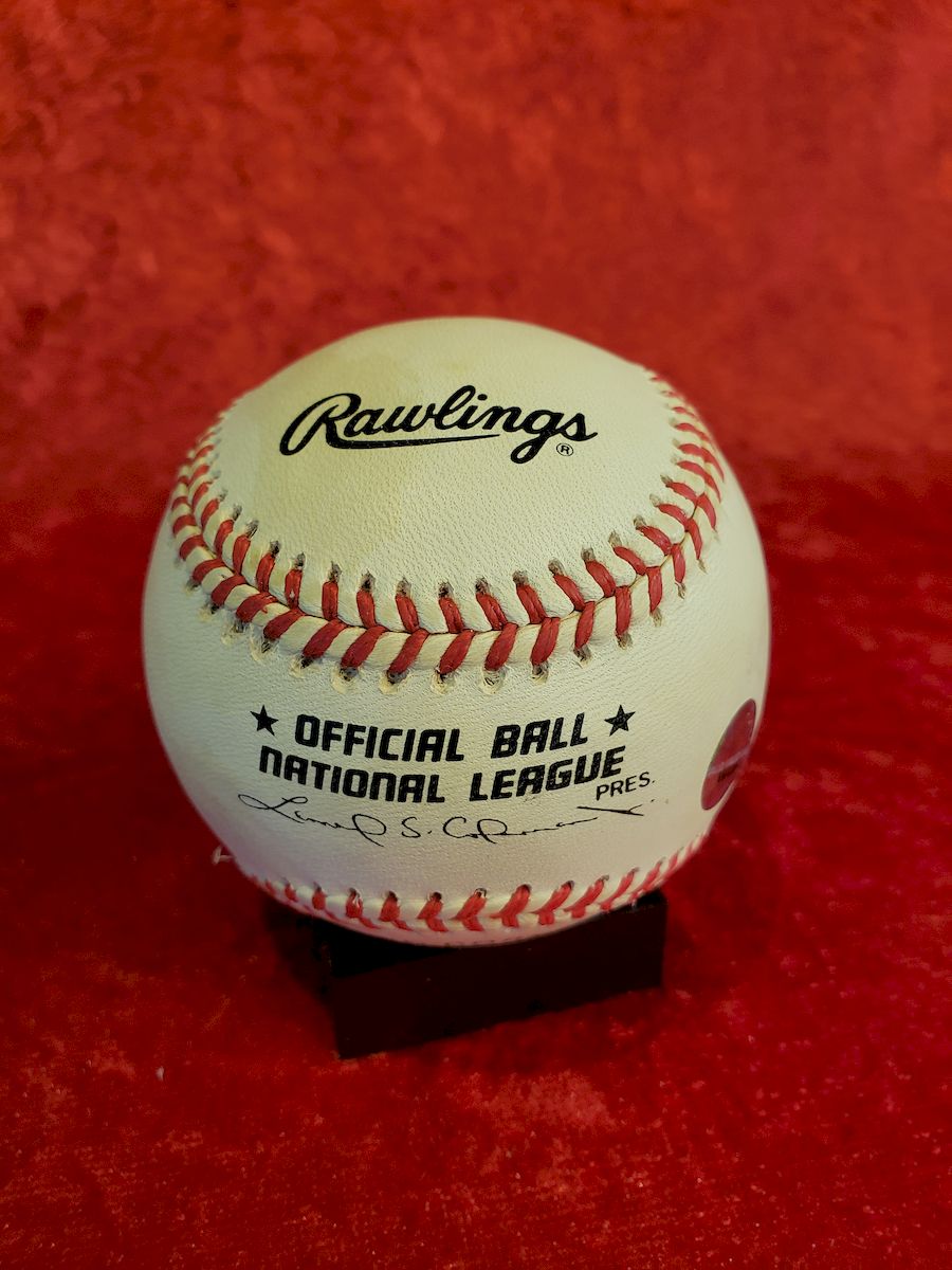 Gaylord Parry Certified Authentic Autographed Baseball Sweet Spot