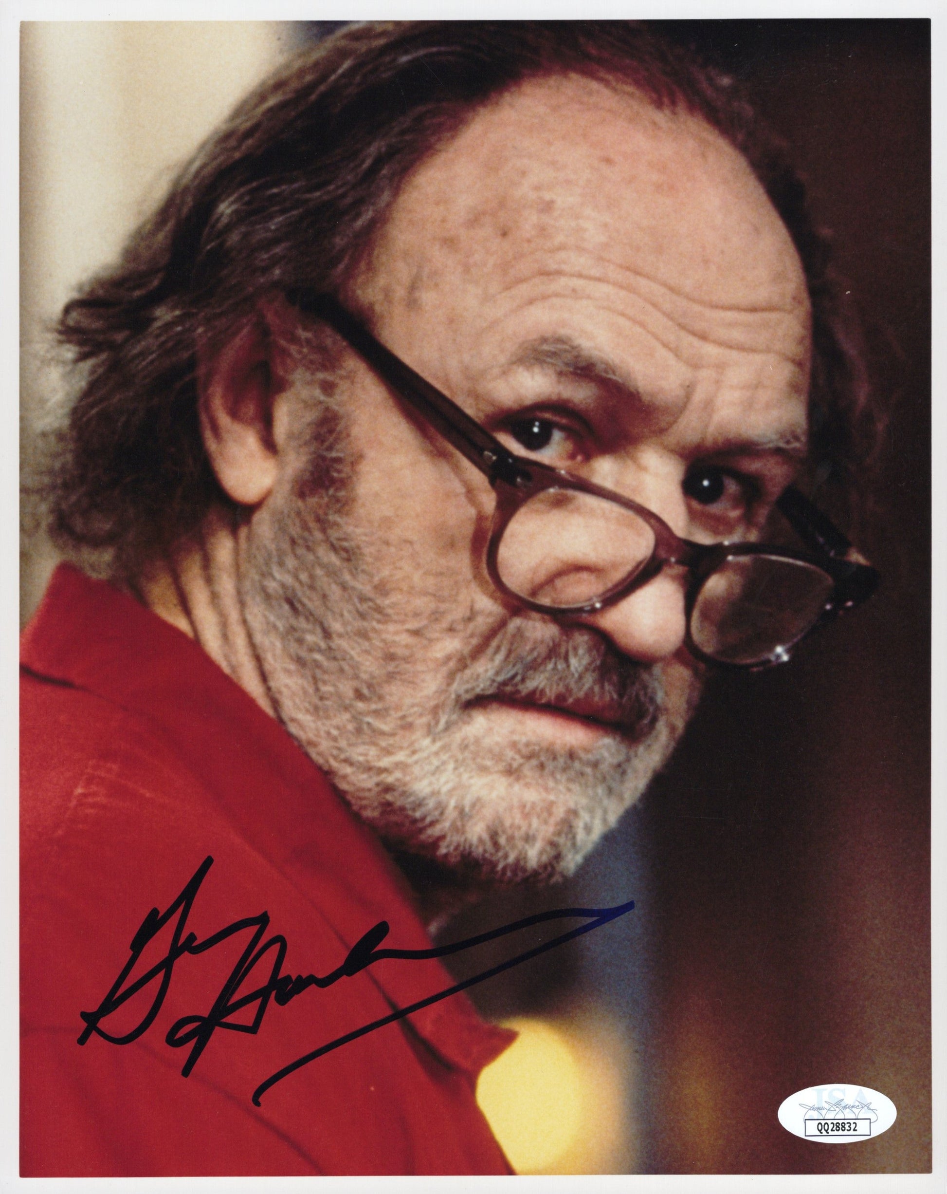 Gene Hackman in The Chamber Signed Photo 8x10, JSA and PSA Letter Double Certified Authentic QQ28832