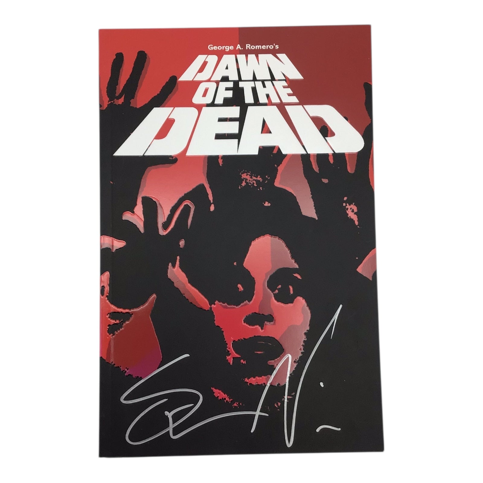 George A. Romero’s Dawn of the Dead – Paperback (Signed by Author, IDW, Like New)